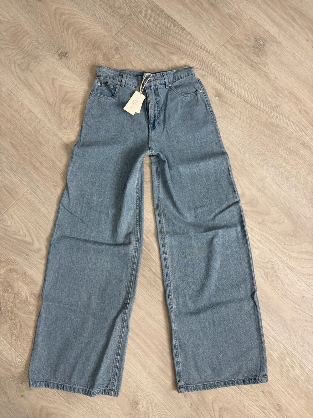 Z Supply Light Blue Wide Leg Jeans